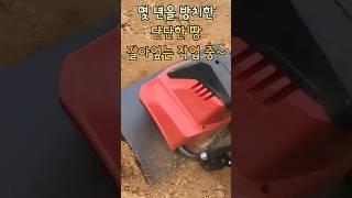 아인헬 전기 미니 텃밭관리기 GC-RT 1545M으로 쌩땅(?) 갈아엎기!! #아인헬 #텃밭관리기 #전기텃밭관리기 #텃밭 #주말농장 #GC-RT 1545M