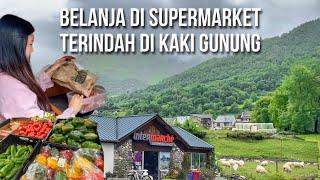 Campervan Kembali ke Prancis Belanja di Supermarket Terindah di Kaki Gunung