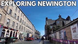 Newington, Edinburgh 4K Walk: Festival Energy And Quiet Streets