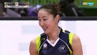 2017.02.26 현대건설 vs 인삼공사 한유미