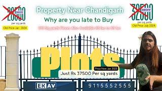 The Cheapest Plots Near Chandigarh (50 Acre society) Rs 37500 per sq yards