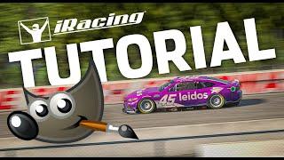 iRacing Gimp Tutorial - Paint Livery Scheme Design 2024 Edition