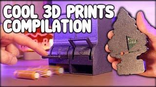 8 Cool Things 3D Printed on the Elegoo Neptune 4 Plus 3D Printer // Timelapse Compilation