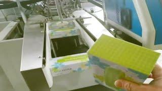 Tissue boxing cartoning machine automatic cartoner máquina de embalaje de tejido