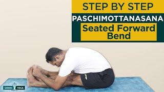 Paschimottanasana (Seated Forward Bend Pose) Benefits by Yogi Sandeep - Siddhi Yoga