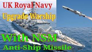 UK Royal Navy Upgrade Warships With NSM Anti-Ship Missile