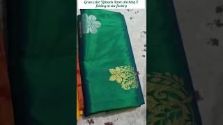 Green color uppada saree Sarees available for sale