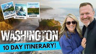 RV Washington State in 10 days! Rainier, Olympic & North Cascades