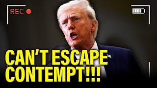 Federal Judge SMOKES OUT Trump Plan to avoid CONTEMPT