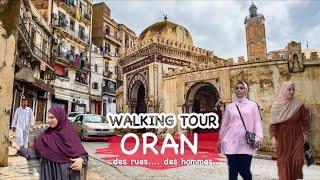 Walk filmed in the streets of Oran in Algeria. Travel with comments. WALKING TOUR