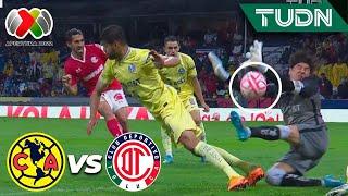 ¡SAN MEMO OCHOA! ¡SE LUCE CON DOBLE ATAJADA! | América 0-0 Toluca | Liga Mx Apertura 22 -J3 | TUDN