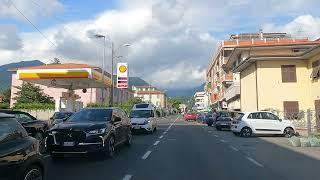 Driving in MASSA -  Italy 