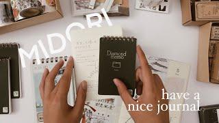 MIDORI : have a nice journal | #iambrownholic