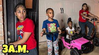 Siblings SNEAK OUT On A SCHOOL NIGHT. What Happens NEXT IS SHOCKING!!!!