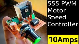 555 Timer Motor Speed Controller