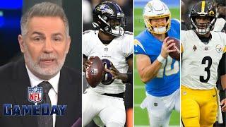 NFL GAMEDAY | Kurt Warner breaks NFL Week 13: Eagles vs. Ravens, Steelers vs. Bengals, Chargers win