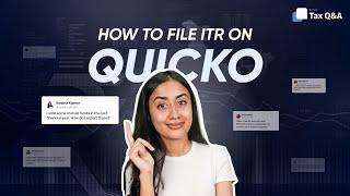 How to file ITR on Quicko?