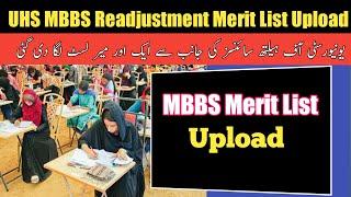 UHS MBBS Merit List Upgrade|UHS MBBS Merit List Display|UHS MBBS Merit List Upload|HammadSpeaks