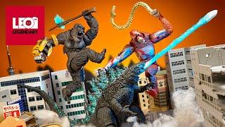 Godzilla x Kong vs Skar King: New Epic Stop-Motion Battle