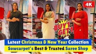 ️ Best Saree Shop In Sowcarpet | Raj Mandir #sowcarpet #sareeshopping | Priya just know fashion