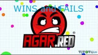 agar.red - Wins and Fails! #7