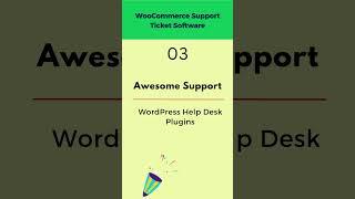 Top 6 WordPress Help Desk Plugins #supportticket #wordpressplugin #wordpress