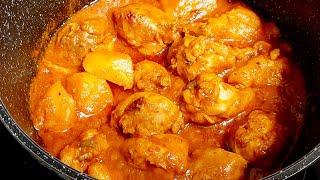 آشپزی /خوشمزه ترین قورمه مرغ در ۱۵ دقیقه  best chicken curry in 15 minutes