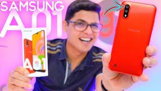 Galaxy A01, o ZERO a ESQUERDA da SAMSUNG? Será um bom Smartphone pra você? Unboxing e Impressões