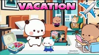 Bubu dudu family going for a Vacation️ (part 1)|| bubududu Peach Goma Panda Bear || Kittensisland