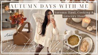 COSY AUTUMN DAYS | Autumn Haul, Cooking & Grocery Haul!