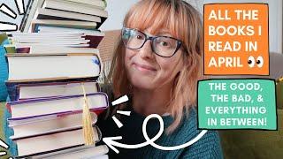 What I Read In April  | Reading Wrap Up