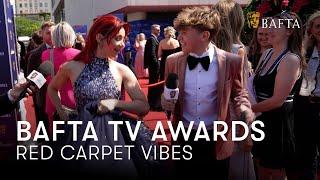 Good vibes only on the Red Carpet with, Dianne Buswell, Taskmaster, Michael McIntyre & More! | BAFTA