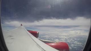 Flying London LHR to Atlanta ATL time lapse