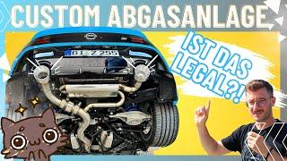 WIE IST DAS LEGAL? Abgasanlage für unseren Nissan Z | Speed Engineering