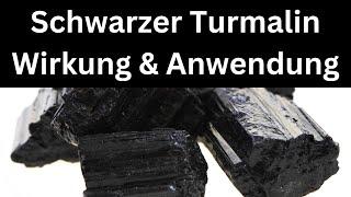 Schwarzer Turmalin - Wirkung & Anwendung  Schörl