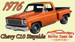 1976 Chevrolet C10 stepside pickup truck, restored Square Body for sale Survivor Classic Cars Tampa