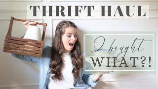 WE GOT THE HOUSE!!!! | THRIFT HAUL + EW! I can't believe I bought THIS!!!