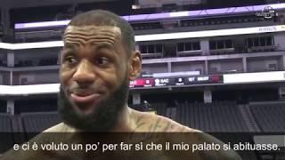 Il segreto del successo di LeBron James? Il vino! | SUB ITA - GazzettaNBA.it