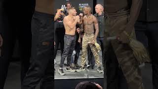  DRICUS DU PLESSIS VS ISRAEL ADESANYA FINAL FACE OFF UFC 305