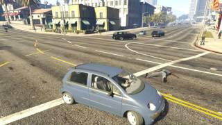 GTA V : Daewoo Matiz Drive/Crash test