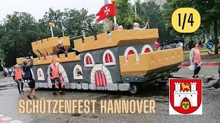 Schützenfest Hannover Teil 1/4 Festumzug Parade Juni 2024