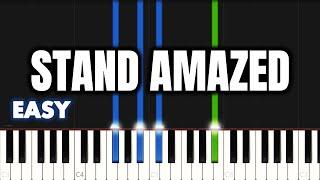 Sinach - Stand Amazed | EASY PIANO TUTORIAL by Synthly