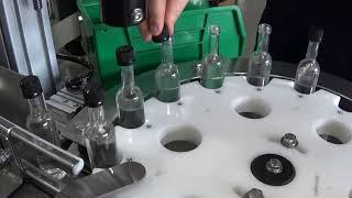 Mini Bottle Filler, Capper, and Labeler: All-In-One Bottling Machine