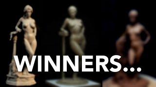 Figure Sculpting Challenge Winners 2024