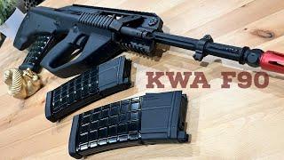 Airsoft KWA F90 Review (The Better AUG?)