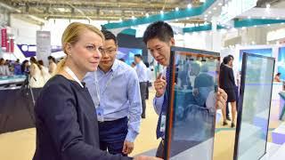 LandGlass glass tempering furnace and vacuum glass at China Glass 2019