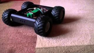 Lynxmotion A4WD1 Robot steering