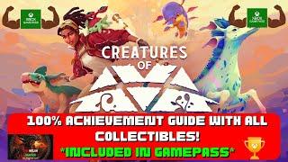 Creatures Of Ava - 100% Achievement Guide With ALL Collectibles! *Included In Gamepass*