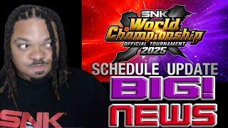 MAJOR #snk  WORLD CHAMPIONSHIP 2025 ANNOUNCEMENT UPDATE!!!