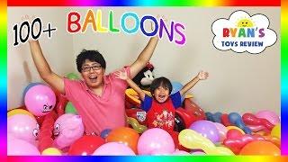 TOYS SURPRISE HUGE BALLOON POP CHALLENGE PARTY